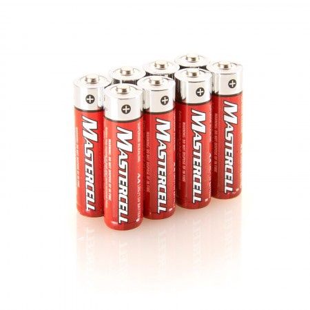 Dorcy Mastercell  Battery, Quantity: 8 Pack, Material: Alkaline, Size: AA