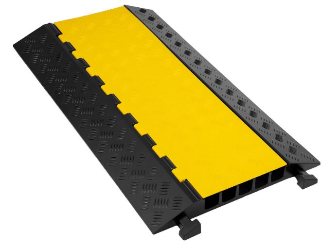 Vevor Rubber Cable Protector Ramp, Strength: 5CH 18000LB