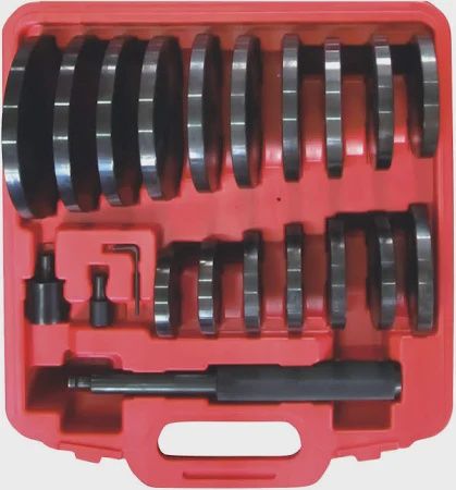 T&amp;E USA 19 Piece Extra Large - Custom Build Bush / Bearing / Seal Driver Set, Category: Heavy Duty Tools, Model: Set, Size: ...