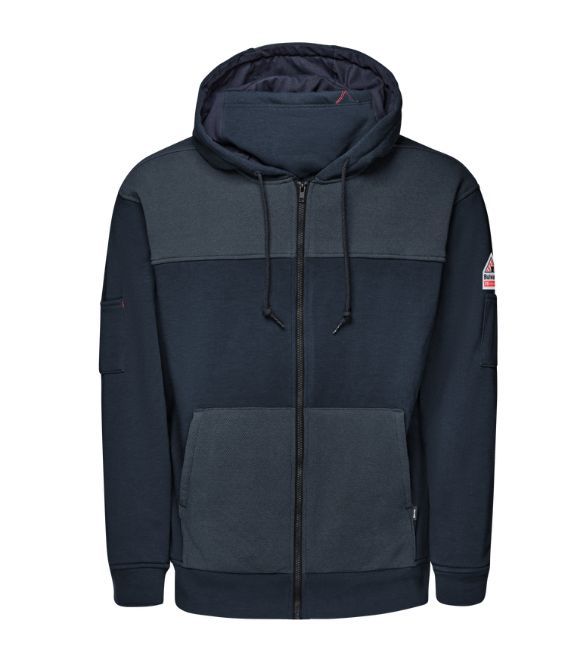 Bulwark Men’s FR Full Zip Hoodie with Face Mask