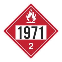 1971 Dot Placard