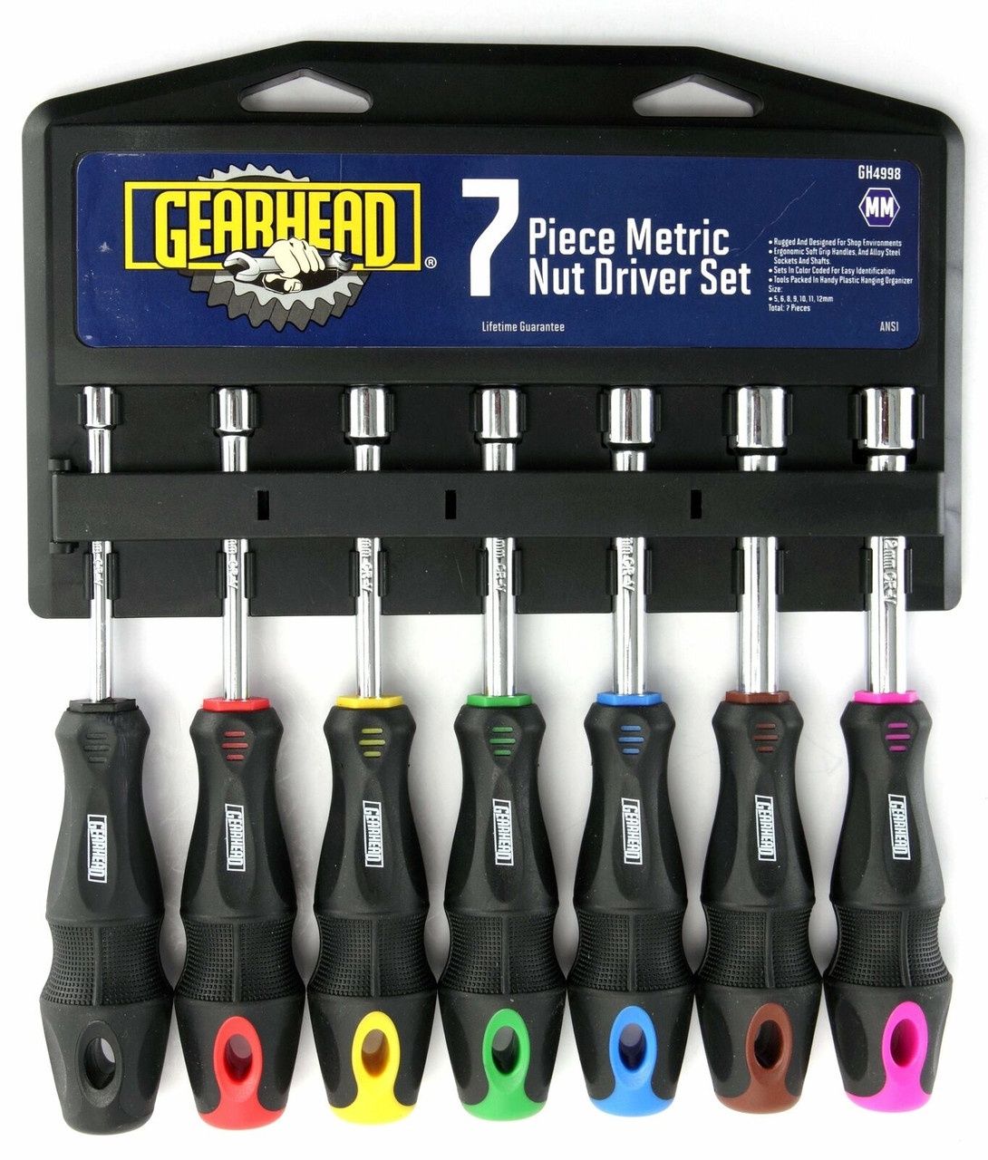 Gearhead 7 Piece Nut Driver Set, Category: Bits and Drivers