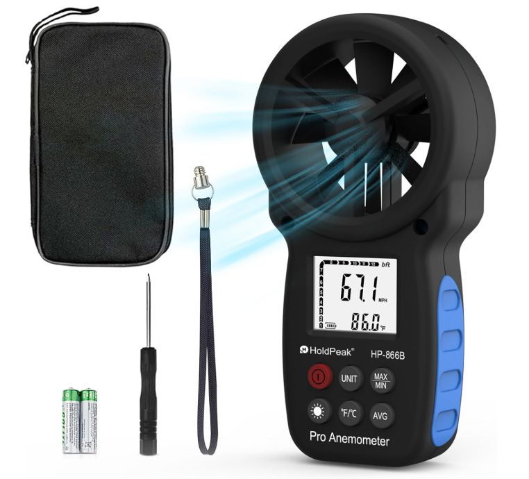 HoldPeak 866B Digital Anemometer