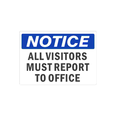 Notice Signs