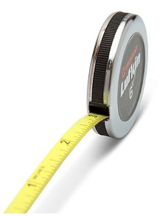 Lufkin OD Pocket Tape, 1/4&quot; x 6&#39;, Size: Pocket Tape