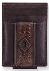 Red Dirt Card Case W/Magnet Arrow Stitch