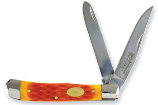 Justin Trapper Knife Jigged Bone
