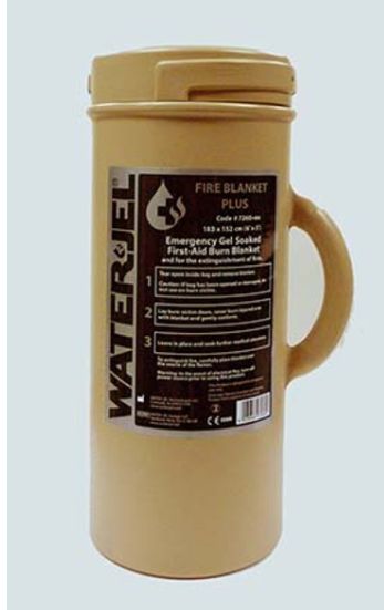 Water Jel Fire Blanket Plus  Military, Color: Military