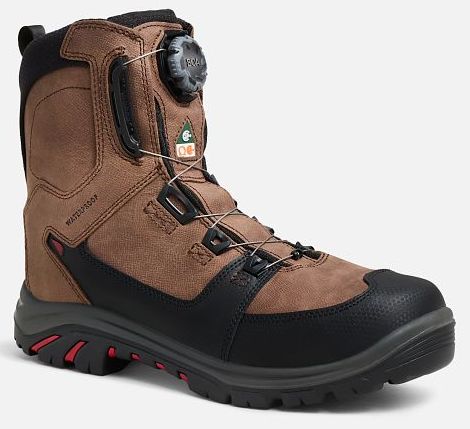 Red Wing Tradesman Men&#39;s 8-inch BOA®, Waterproof, CSA Safety Toe Boot, Diameter: Regular (D), Size: 6