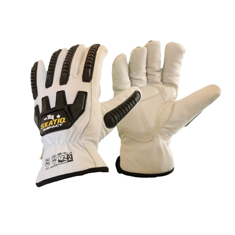 SG-6155 Goat Leather Cut A6 Insulated Impact Driver Glove (Cut 6, Impact 2, Puncture 4)