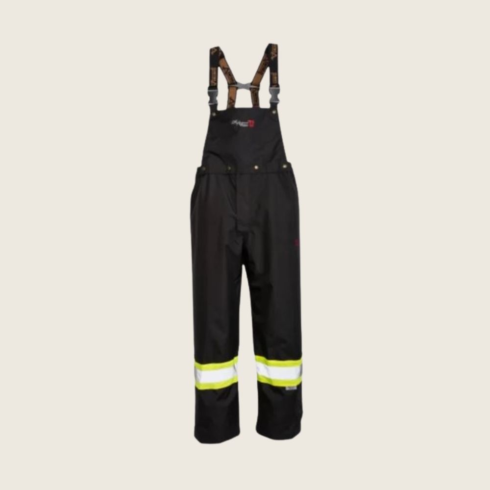Viking 3907FRWP  FR Insulated Journeyman 300D Trilobal Rip-Stop Bib, Insulation: 125gram, Size: L