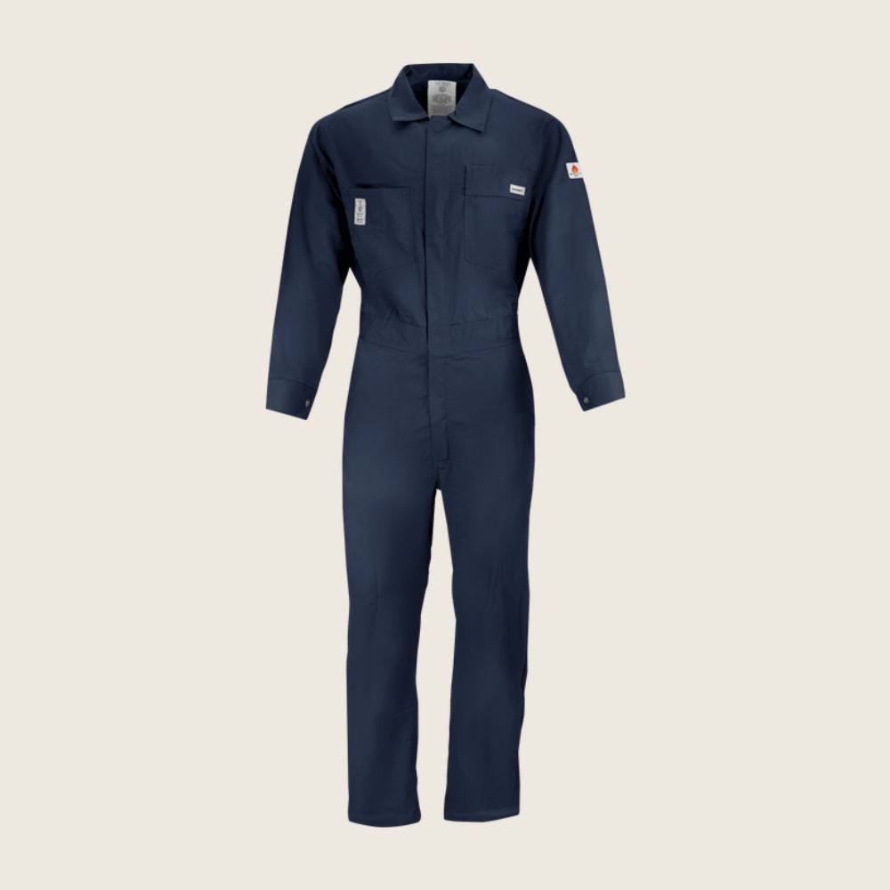 Iron Wear FR Coverall NV 7X/74, Color: NAVY, Size: 7X/74