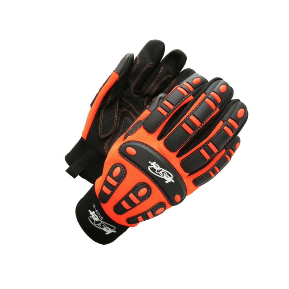 Jester MX211 Winter Cotton Glove (Impact 1), Size: L, Quantity: Pair, ASNI Impact Rating: Impact 1