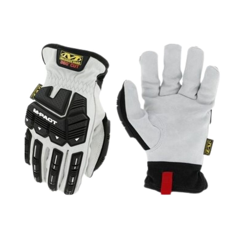 Mechanix Wear F8-360 A8 Cut Leather M-Pact Driver Glove (Cut 8, Impact 3, Abrasion 4)