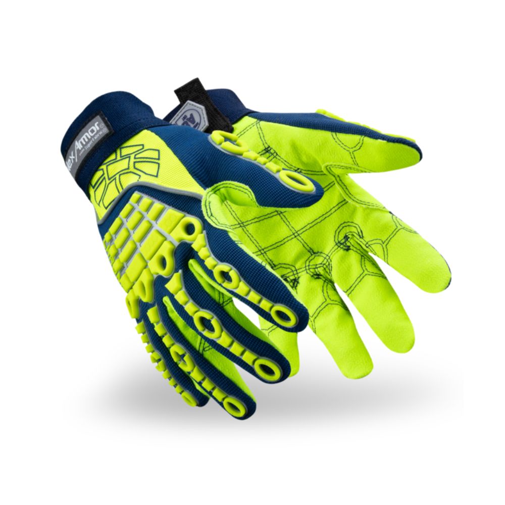 Hexarmor Chrome 4027 (Cut A8, Impact 2, Puncture 2, Abrasion 6), Size: S