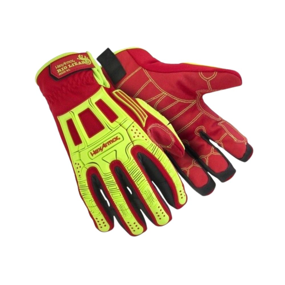 Hexarmor Rig Lizard 2033 Impact Glove-DC (Cut 6, Impact 2, Puncture 3), Size: 3XL(12)