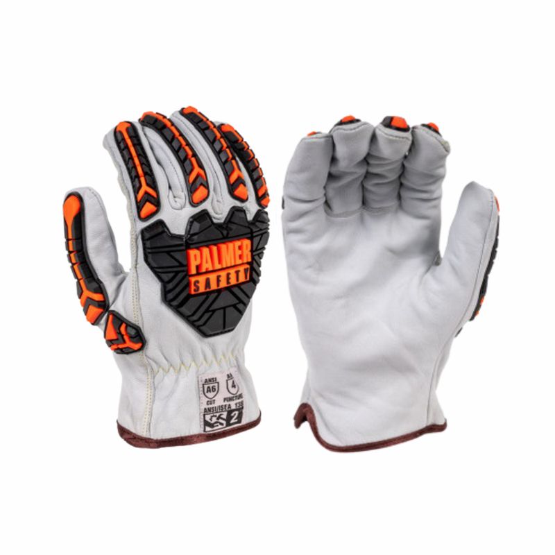 Palmer Safety PS360 Leather (Cut A6, Impact 2, Abrasion 2, Puncture 4)