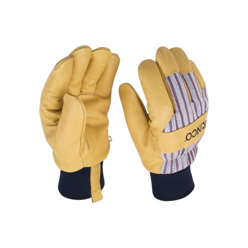 Kinco Insulated Premium Pigskin Knit Wrist Glove
