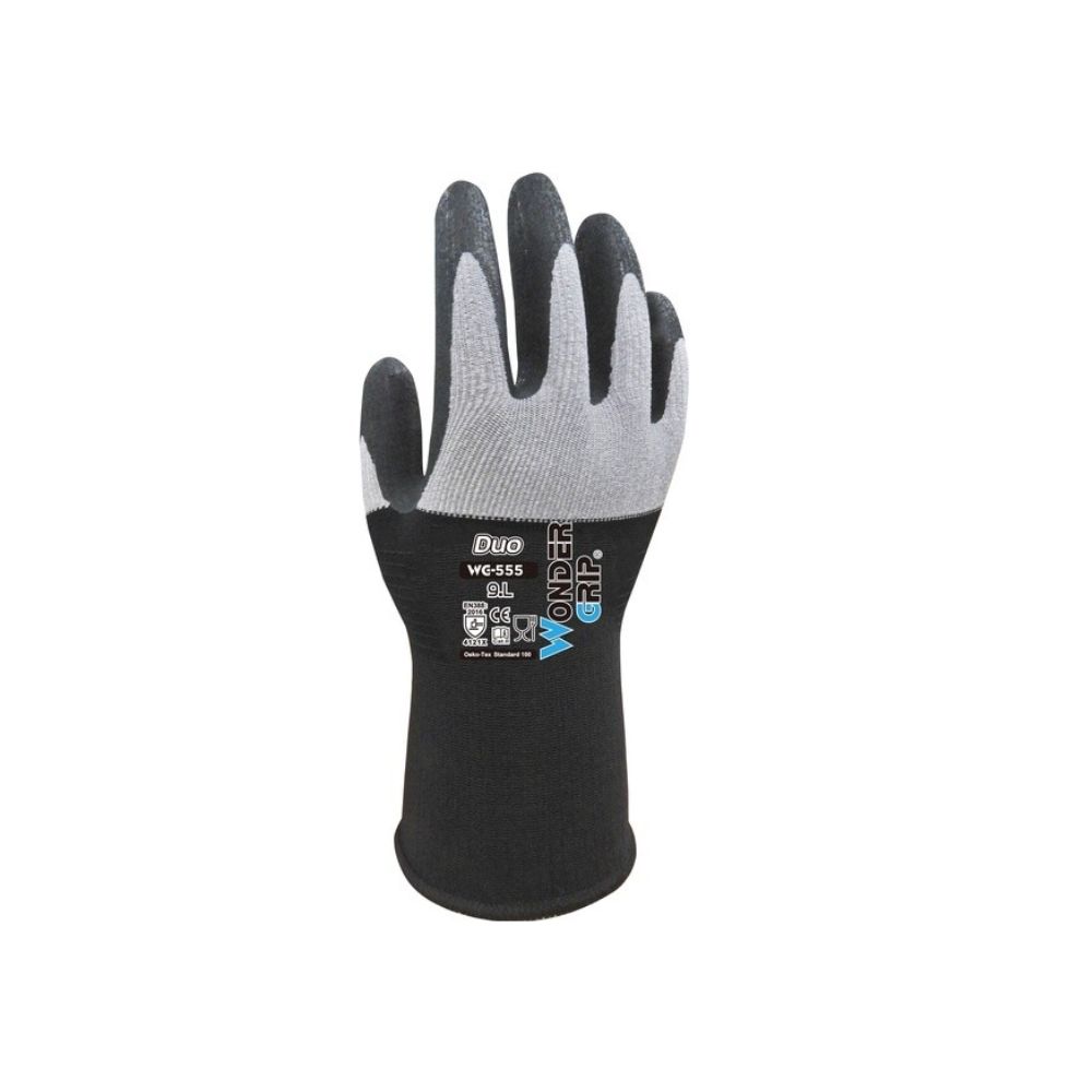Wonder Grip Duo WG-555 Glove, Quantity: Pair, Size: XL