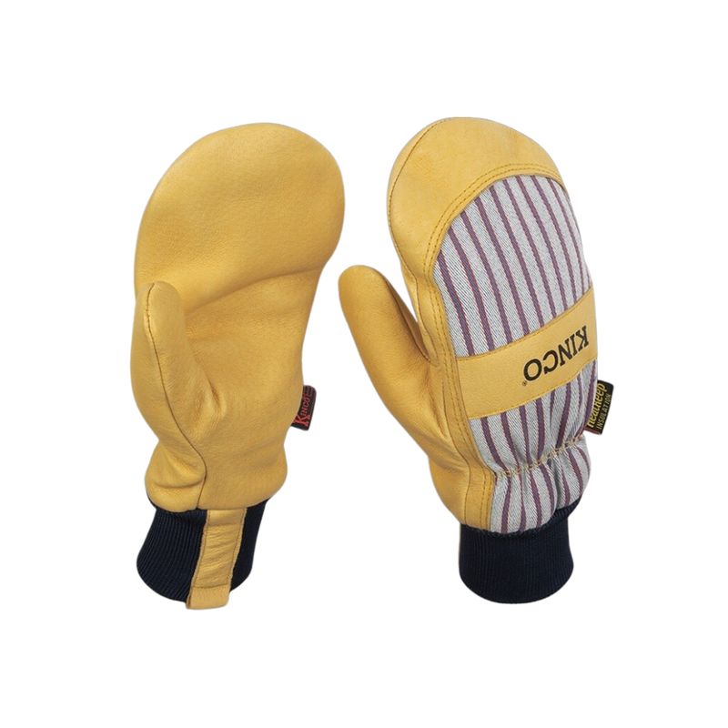 Kinco Mitten Insulated Premium Pigskin Knit Wrist Mitten