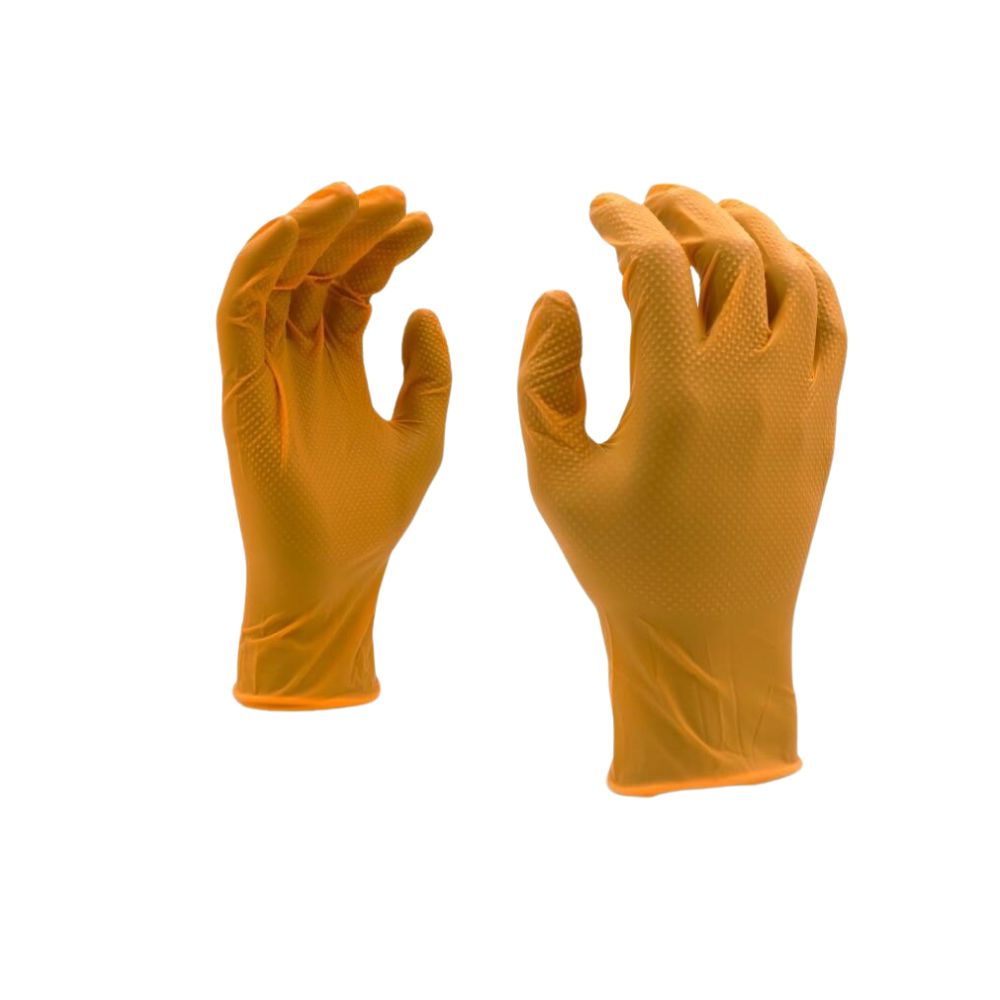 Nitri-Cor Diamond Nitrile Gloves 6 Mil, Quantity: Box, Size: S