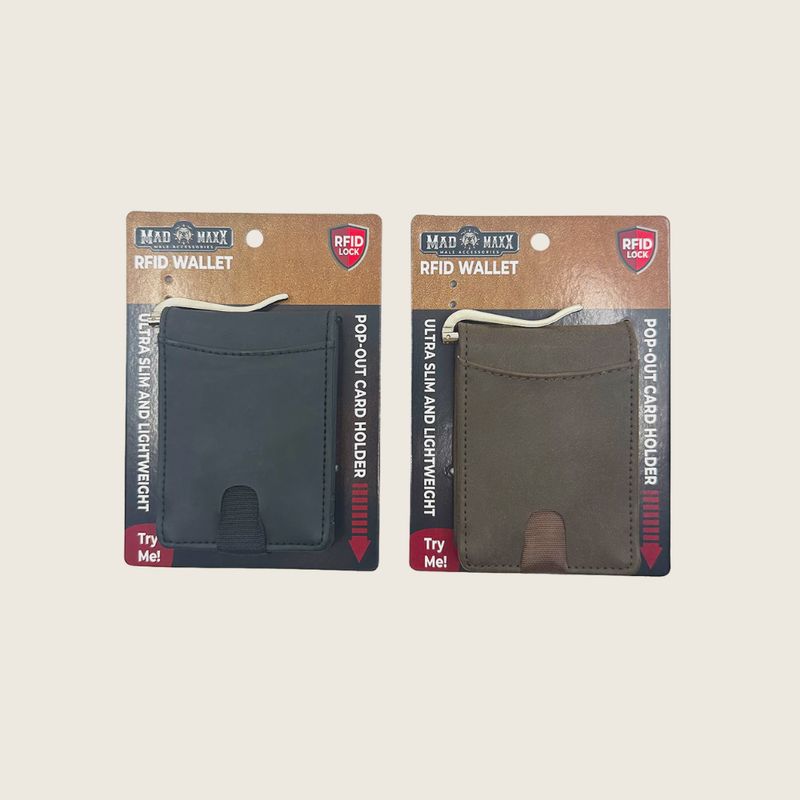 MAD MAXX Leather RFID Wallet