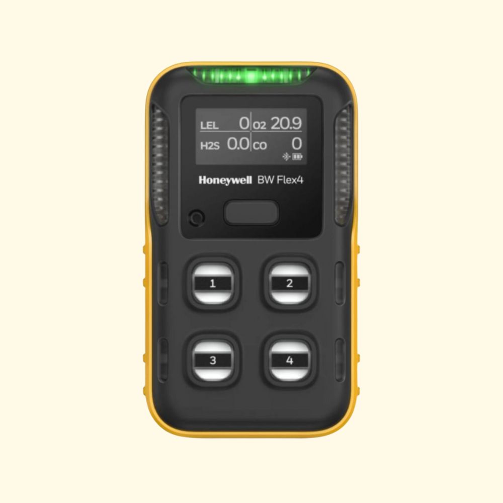 BW Flex 4 gas 3 year, Color: Yellow/Black