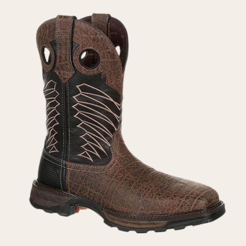 Durango Maverick XP Safari Elephant Steel Toe Waterproof Western Work Boot