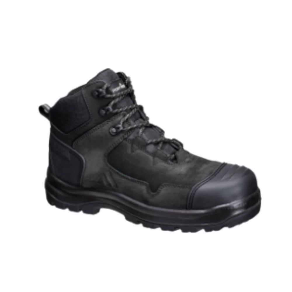 Portwest FD04-Apex Composite Mid Boot  Black, Size: 4