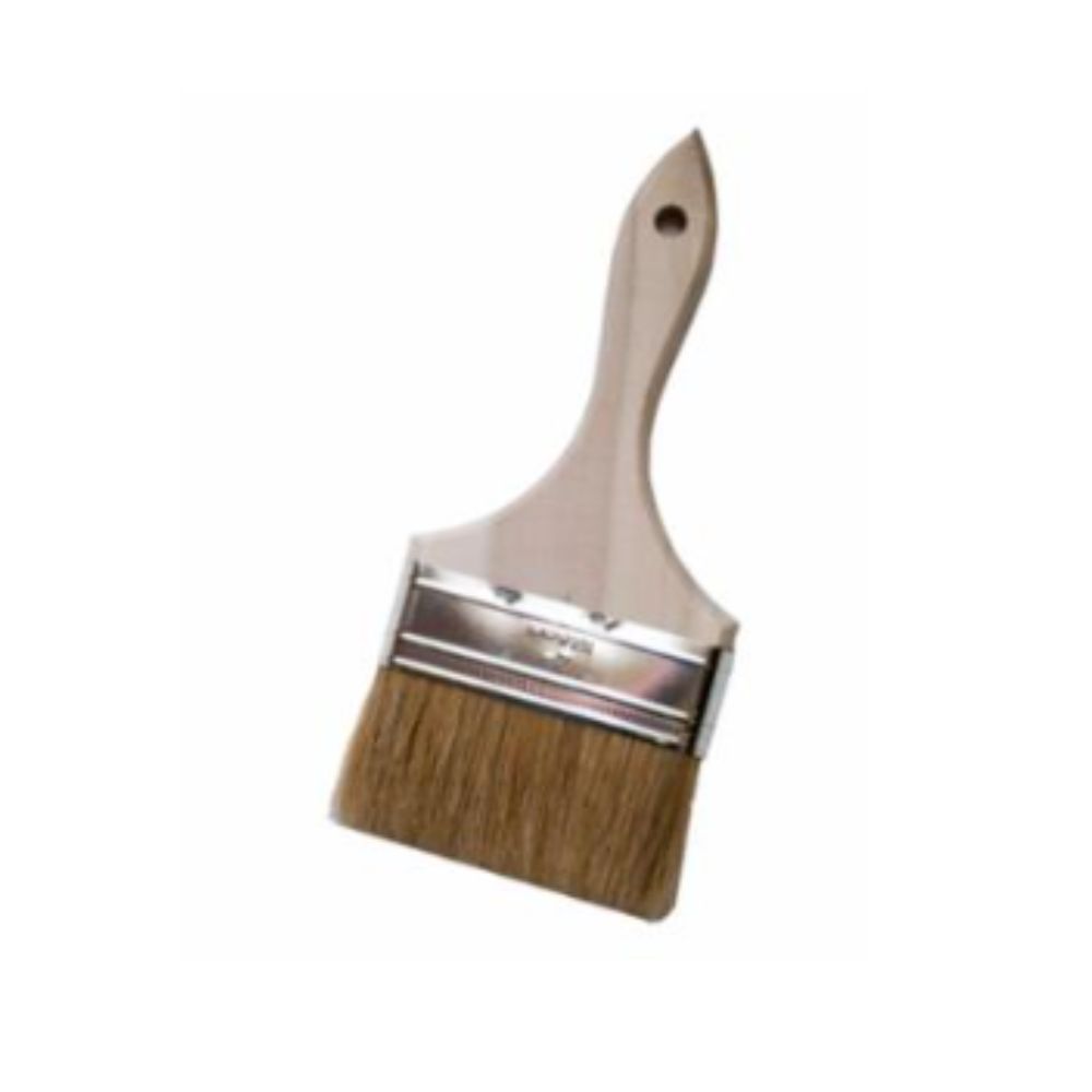 Magnolia Paint Brush 4 inch Wide With Wood Handle