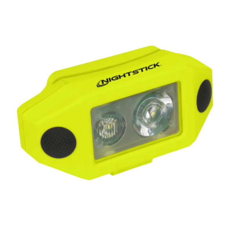 Nightstick Intrinsically Safe Low-Profile Dual-Light Headlamp w/kit 200 Lumens