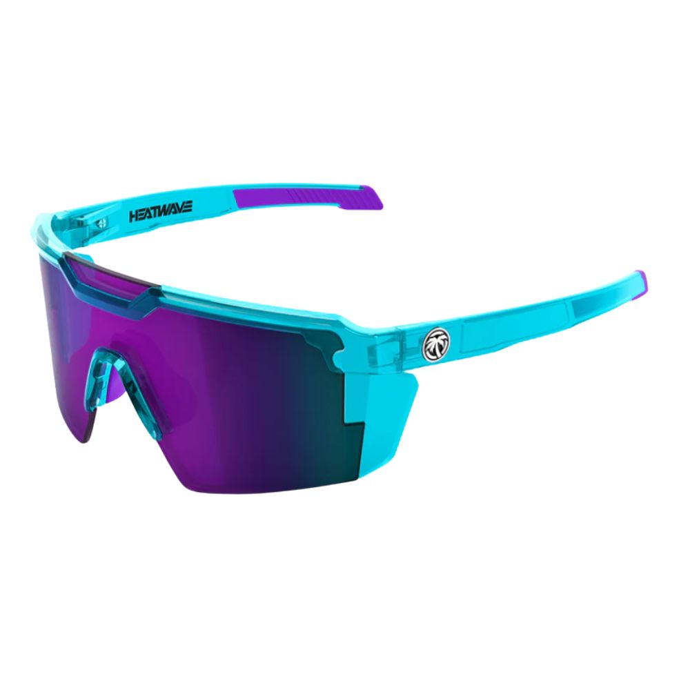 Heat Wave Future Tech Sunglasses: Aqua Frost Z87+, Polarized / Non-Polarized: Polarized