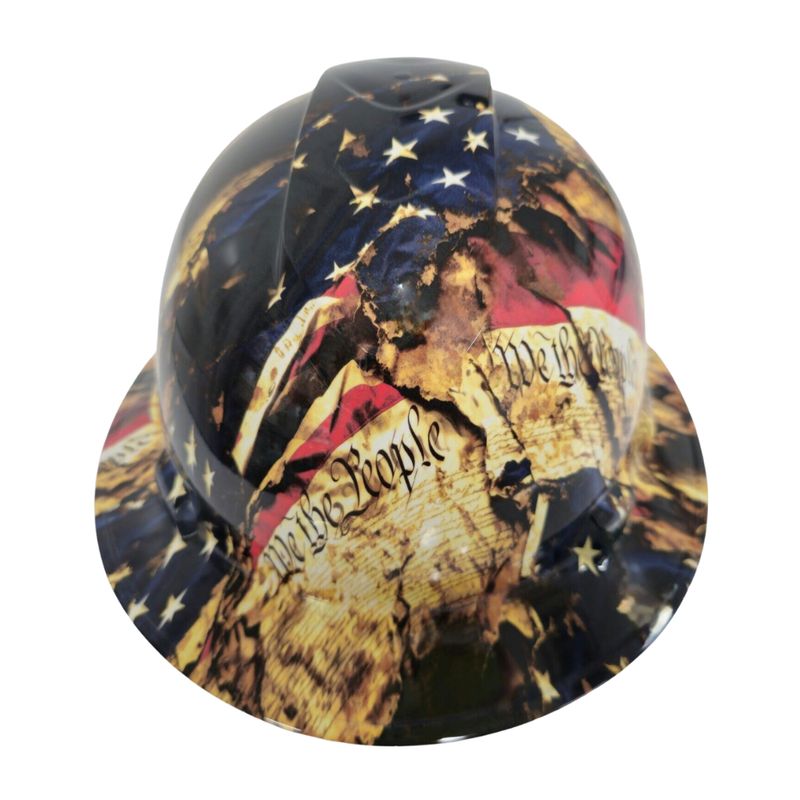 Hydro Battle Worn Tattered and Torn USA Flag