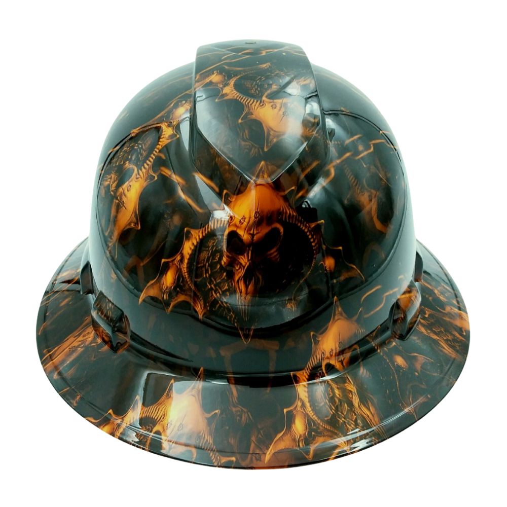 Hydro Hell Raiser Skulls-DC, Color: Orange