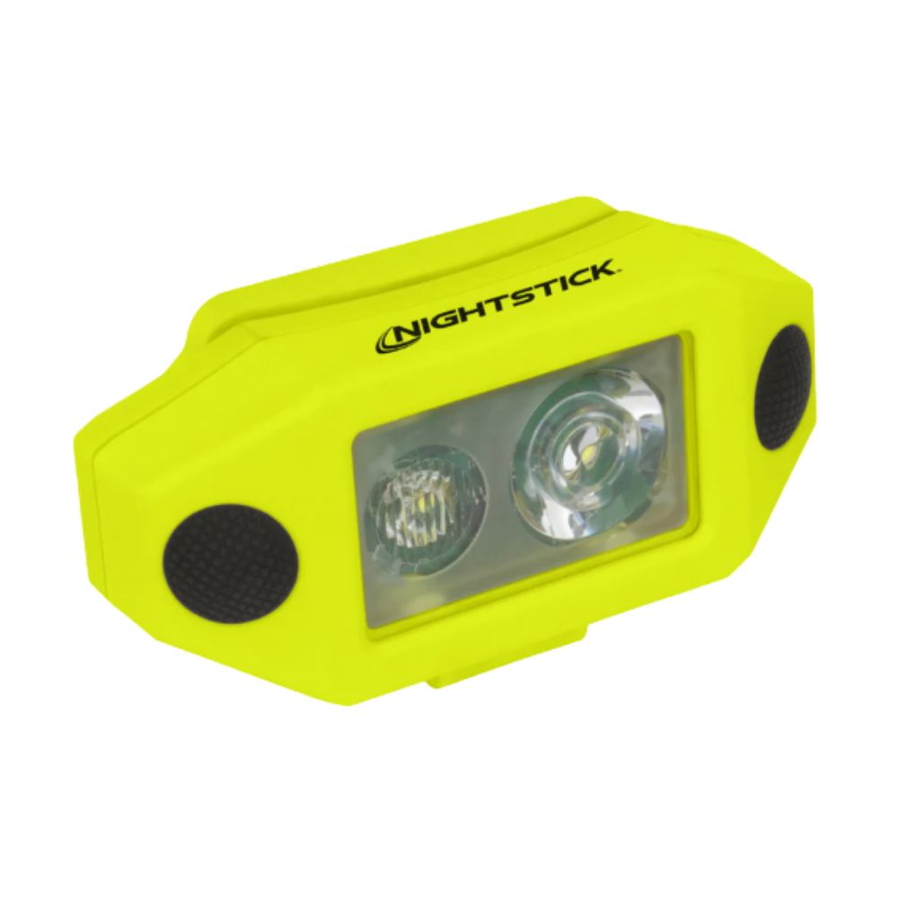Nightstick Intrinsically Safe Low-Profile Dual-Light Headlamp w/kit 200 Lumens