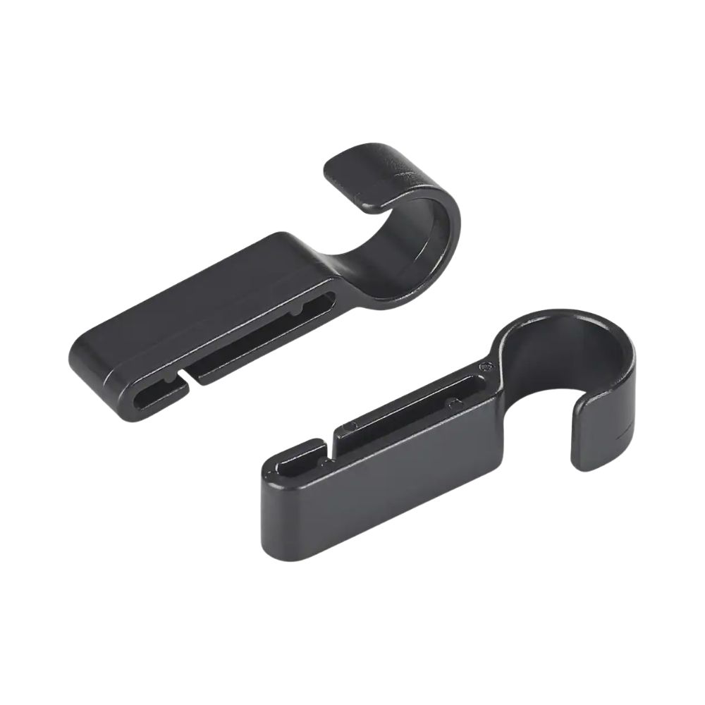 Hard hat Clips, Color: Black