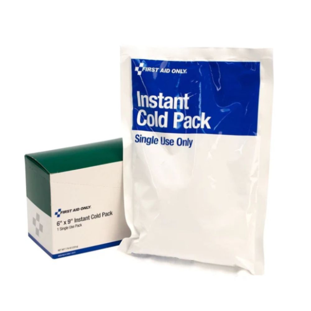 First Aid Only 6&quot;x9&quot; Instant Cold Pack, Large, Size: 1 per box