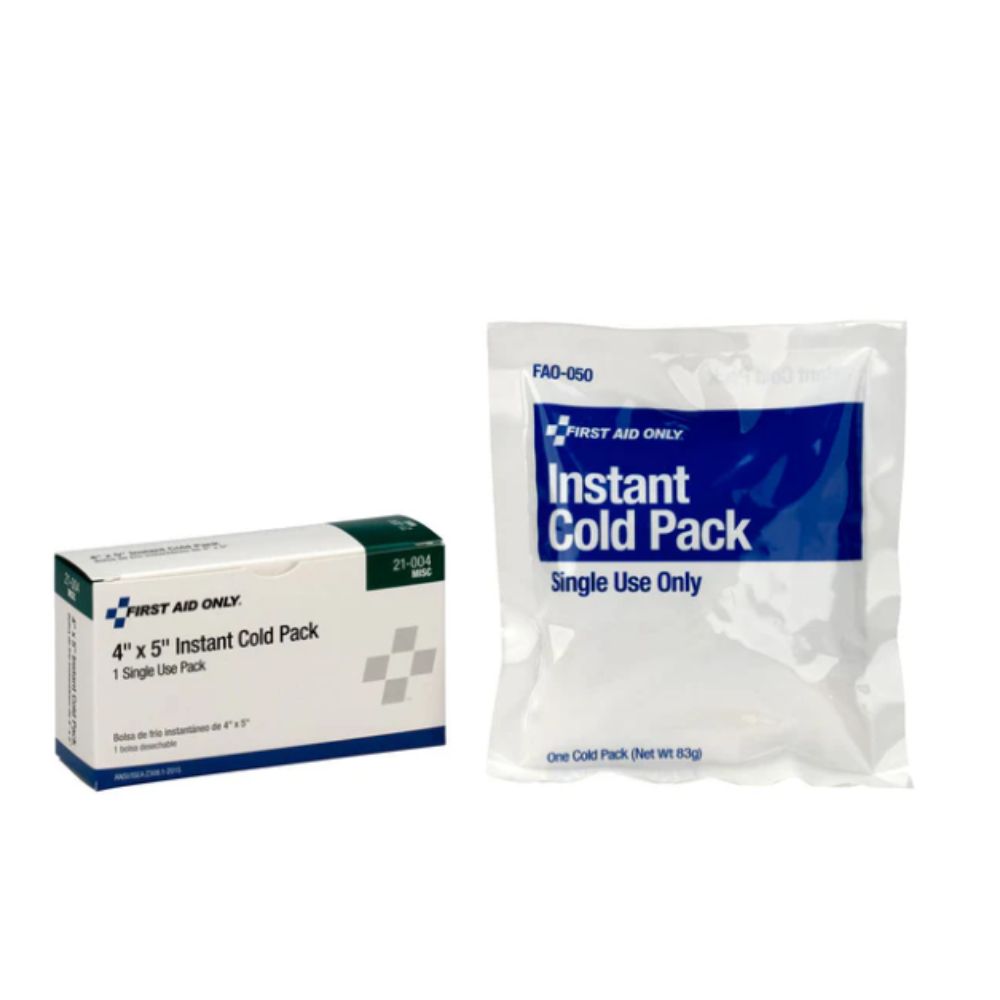First Aid Only Cold Pack, 4&quot; x 5&quot;, Small, Size: 1 per box
