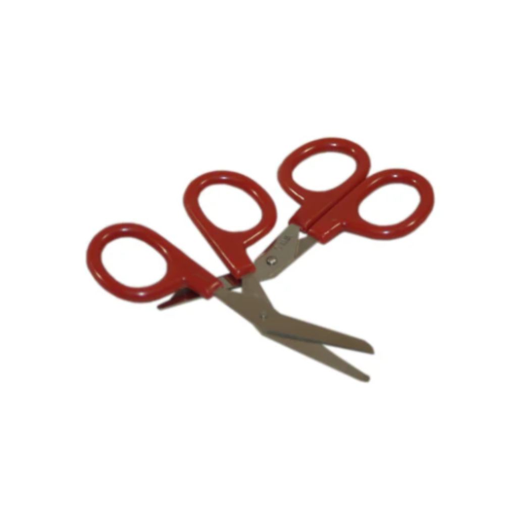 First Aid Only Scissors, Red Handle, 4&quot;, Size: 1 per Box