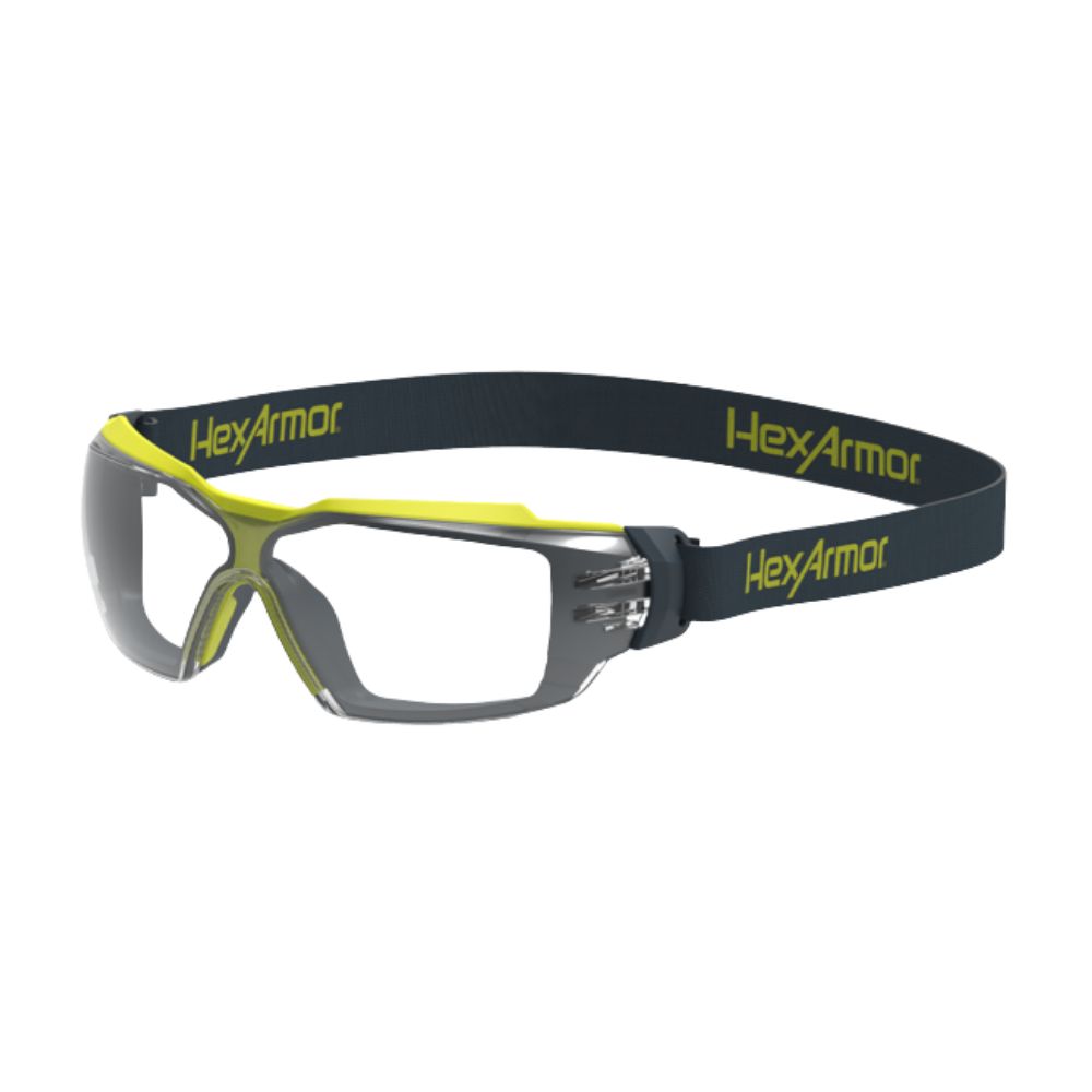 Hexarmor MX350 Safety Glass, Color: Clear, Style: TruShield®S