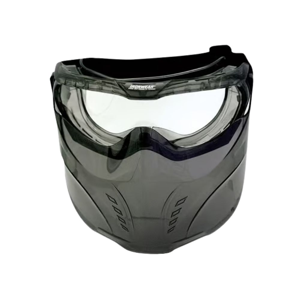 Ironwear Full Face Safety Goggle, Color: Smoke, Size: Full Face