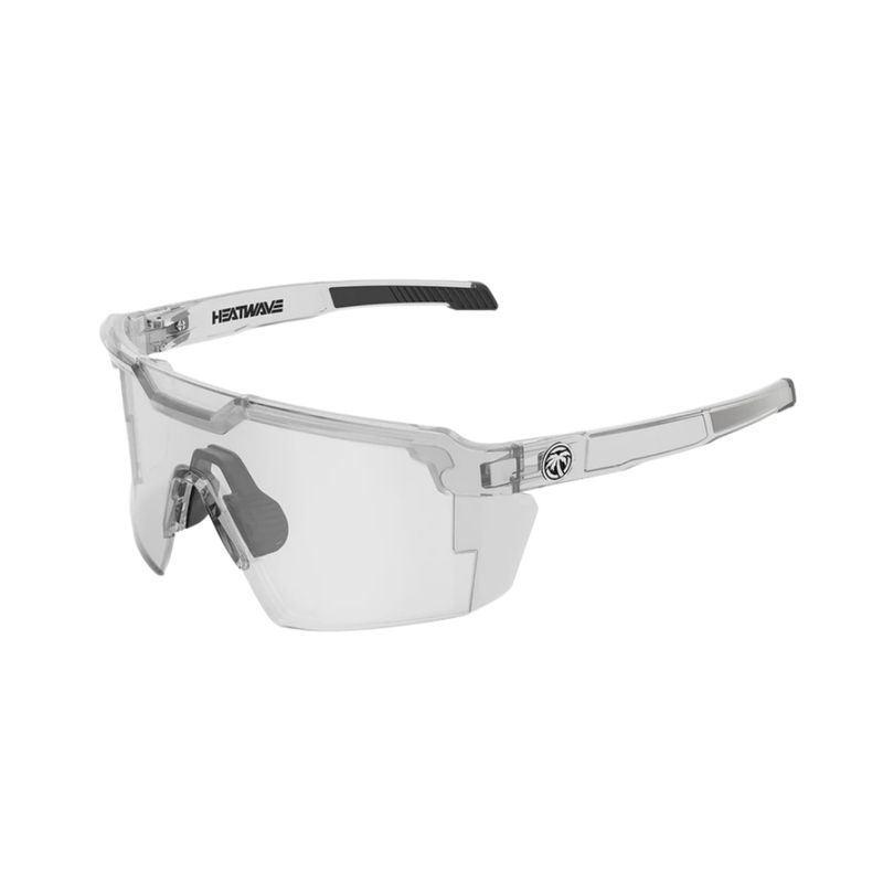 Heat Wave Future Tech Sunglasses / Vapor Clear Frame / Clear Lens / (Z87+)