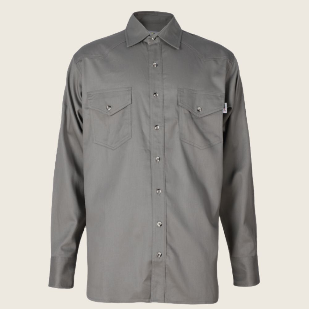NKE Grey Long Sleeve Shirt with Breathable Mesh Design, Size: M
