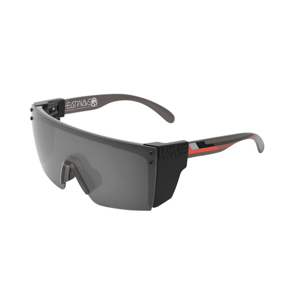 Heat Wave Lazer Face Sunglasses - Ring Z.87 / Frosted Smoke Frame / Silver Lens, Brand/Color: Heat Wave Lazer Face Sunglasses - Ring Z.87 / Fros, Model: Polarized