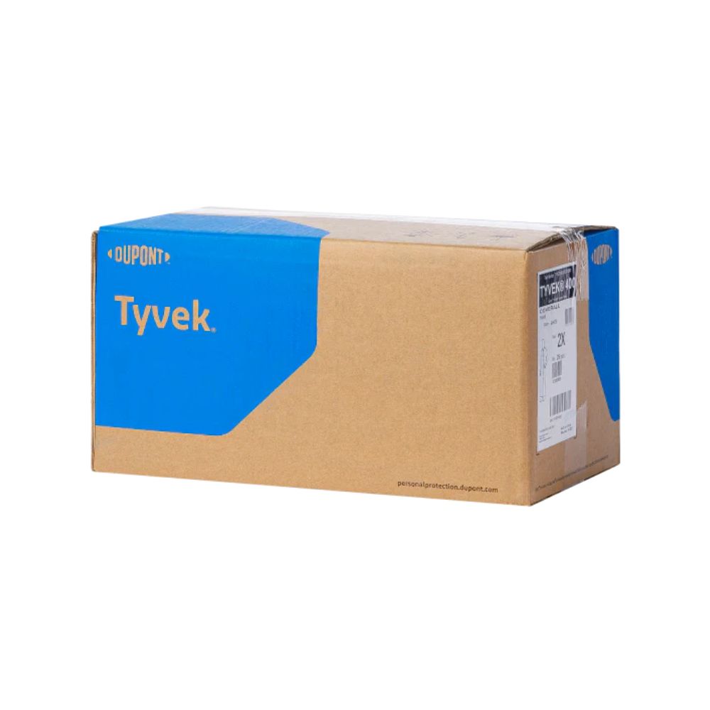 Dupont Tyvek 400 Coverall, Quantity: Case: 25, Size: XL