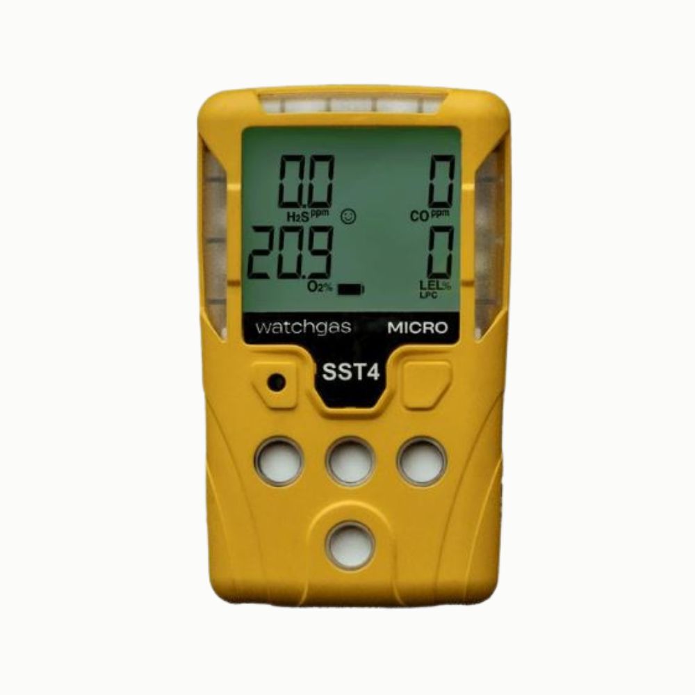 WatchGas SST4 Micro 4 Gas Monitor Enabled Auto Calibration, Size: Micro