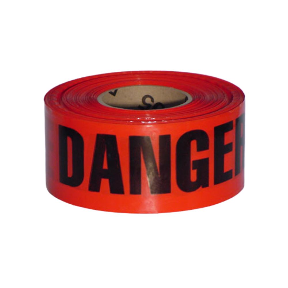 Caution Barricade Tape Sticker, Color: yellow, Size: 2.5&quot; x 11&quot;
