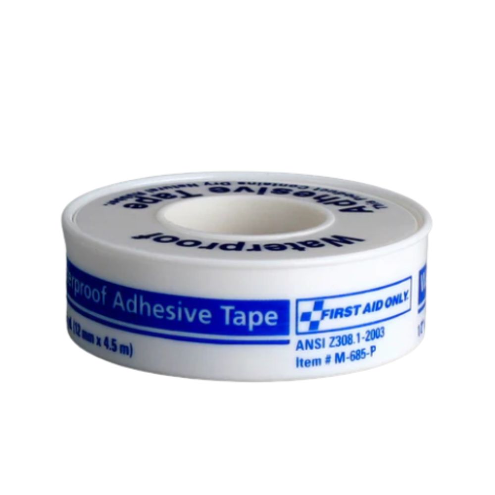 First Aid  Only 1/2&quot;x5 yd. Waterproof First Aid Tape, Size: 1&quot;x 5yd