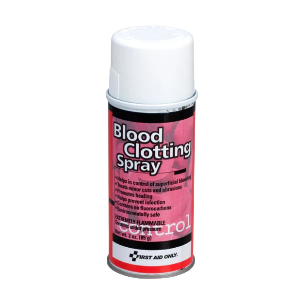 First Aid Only Blood Clotter Spray, 3oz. Aerosol, Size: 3oz