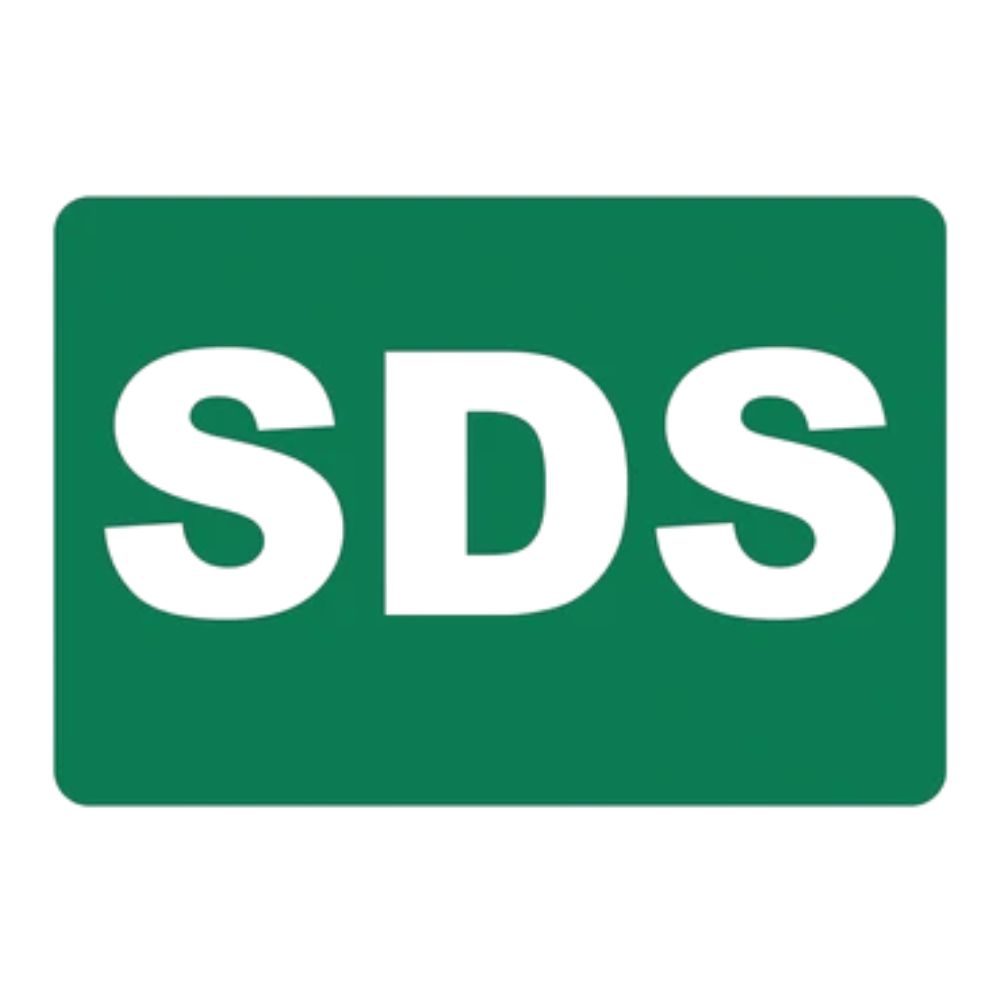 SDS Sign, Color: AV, Size: 7x10